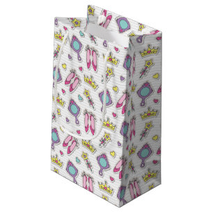 Petit Sac Cadeau motif de princesse de papillon