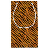 Petit Sac Cadeau Motif de rayure de tigre (Dos)