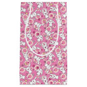 Petit Sac Cadeau motif de rose de kawaii (Devant)