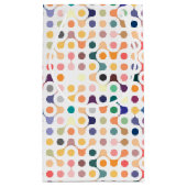 Petit Sac Cadeau Motif de structure moléculaire (Dos)