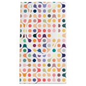 Petit Sac Cadeau Motif de structure moléculaire (Devant)