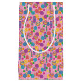 Petit Sac Cadeau Motif de sucrerie de lucettes (Devant)