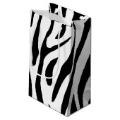 Petit Sac Cadeau Motif de tigre dans Vector (Dos Angle)