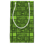 Petit Sac Cadeau Motif de Tiki (Devant)