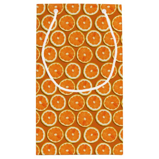 Petit Sac Cadeau Motif de tranches de citron (Dos)