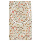 Petit Sac Cadeau Motif de vacances d'été (Dos)