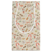 Petit Sac Cadeau Motif de vacances d'été (Devant)