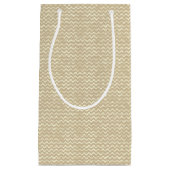 Petit Sac Cadeau Motif de zigzag (Devant)