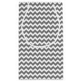 Petit Sac Cadeau Motif de zigzag géométrique 2 (Dos)