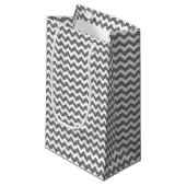 Petit Sac Cadeau Motif de zigzag géométrique 2 (Devant Angle)