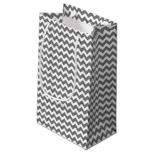 Petit Sac Cadeau Motif de zigzag géométrique 2