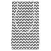 Petit Sac Cadeau Motif de zigzag géométrique 2 (Devant)