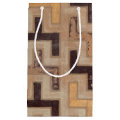 Petit Sac Cadeau Motif décoratif africain en tissu boueux (Devant)