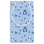 Petit Sac Cadeau Motif d'édredon de bébé (Dos)