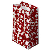 Petit Sac Cadeau Motif d'éléments de cuisine (Devant Angle)