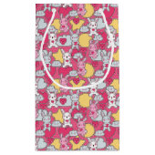 Petit Sac Cadeau Motif d'enfant de Kawaii avec les griffonnages (Dos)