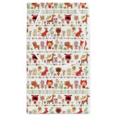 Petit Sac Cadeau Motif d'enfant et d'animaux (Dos)