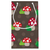 Petit Sac Cadeau motif d'enfants de champignon (Dos)