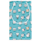 Petit Sac Cadeau Motif dentaire gentil (Dos)
