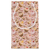 Petit Sac Cadeau Motif des petits gâteaux de célébration (Dos)