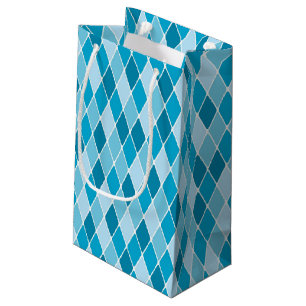Petit Sac Cadeau Motif d'hiver de harlequin