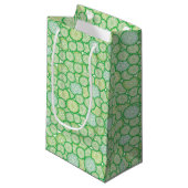 Petit Sac Cadeau Motif drôle de concombre (Devant Angle)