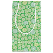 Petit Sac Cadeau Motif drôle de concombre (Devant)