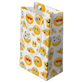 Petit Sac Cadeau Motif Emoji (Dos Angle)