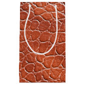 Petit Sac Cadeau Motif en cuir (Devant)