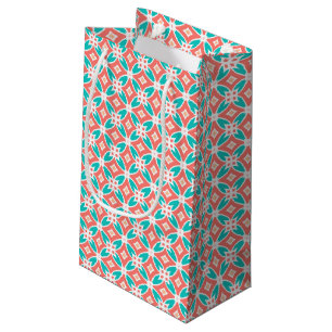 Petit Sac Cadeau Motif ethnique multicolore