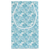 Petit Sac Cadeau motif exotique d'océan (Dos)