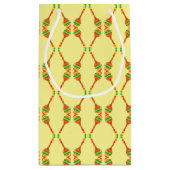 Petit Sac Cadeau Motif Festif Maracas (Dos)