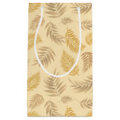 Petit Sac Cadeau Motif Feuille tropical 6 (Devant)