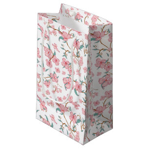 Petit Sac Cadeau Motif Fleurs déplaisantes