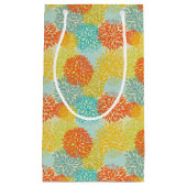 Petit Sac Cadeau Motif floral 3 (Devant)