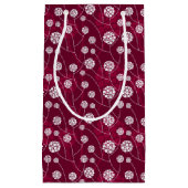 Petit Sac Cadeau Motif floral abstrait (Devant)