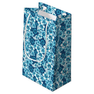Petit Sac Cadeau Motif floral de ketmie de surf