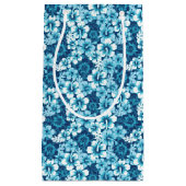 Petit Sac Cadeau Motif floral de ketmie de surf (Devant)