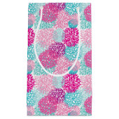 Petit Sac Cadeau Motif floral lumineux 2 (Devant)