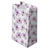 Petit Sac Cadeau Motif floral romantique (Dos Angle)