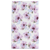 Petit Sac Cadeau Motif floral romantique (Devant)