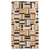 Petit Sac Cadeau Motif géométrique de forme (Dos)