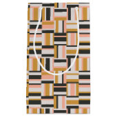 Petit Sac Cadeau Motif géométrique de forme (Devant)