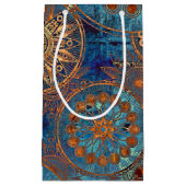 Petit Sac Cadeau Motif grunge d'art (Devant)