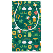 Petit Sac Cadeau Motif irlandais mignon d'icône (Dos)