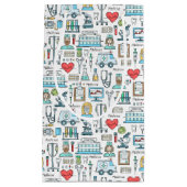 Petit Sac Cadeau Motif Médicale de conception (Devant)