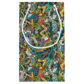 Petit Sac Cadeau Motif Médicale d'icône d'art abstrait (Dos)