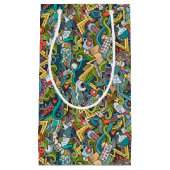 Petit Sac Cadeau Motif Médicale d'icône d'art abstrait (Devant)