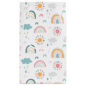 Petit Sac Cadeau Motif météorologique mignon (Dos)