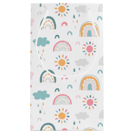 Petit Sac Cadeau Motif météorologique mignon (Dos)